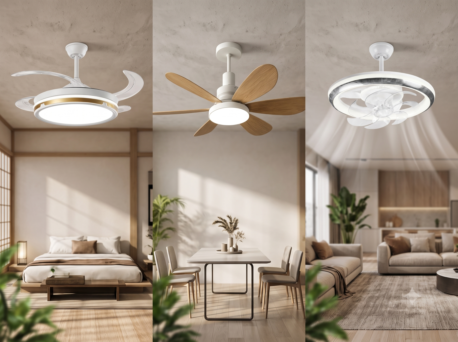 Perbedaan Hidden Fan, Straight Fan, dan Rotated Fan: Mana yang Paling Cocok untuk Rumah Anda?