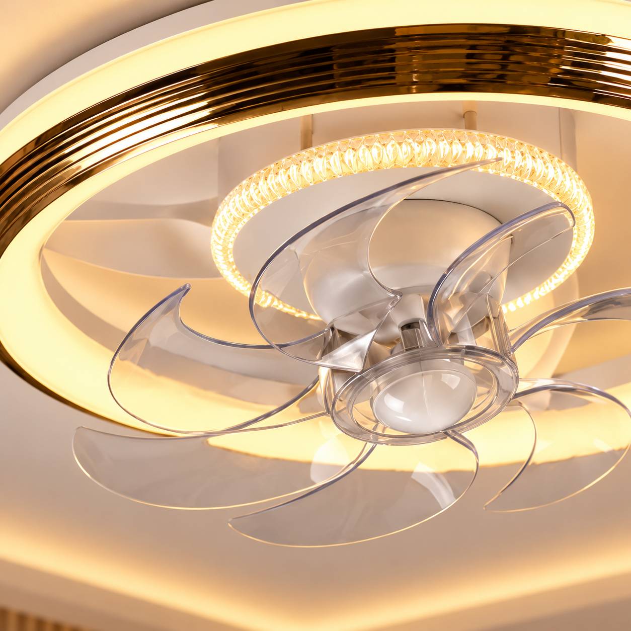 360° Dynamic Rotate Fan Foto produk 2