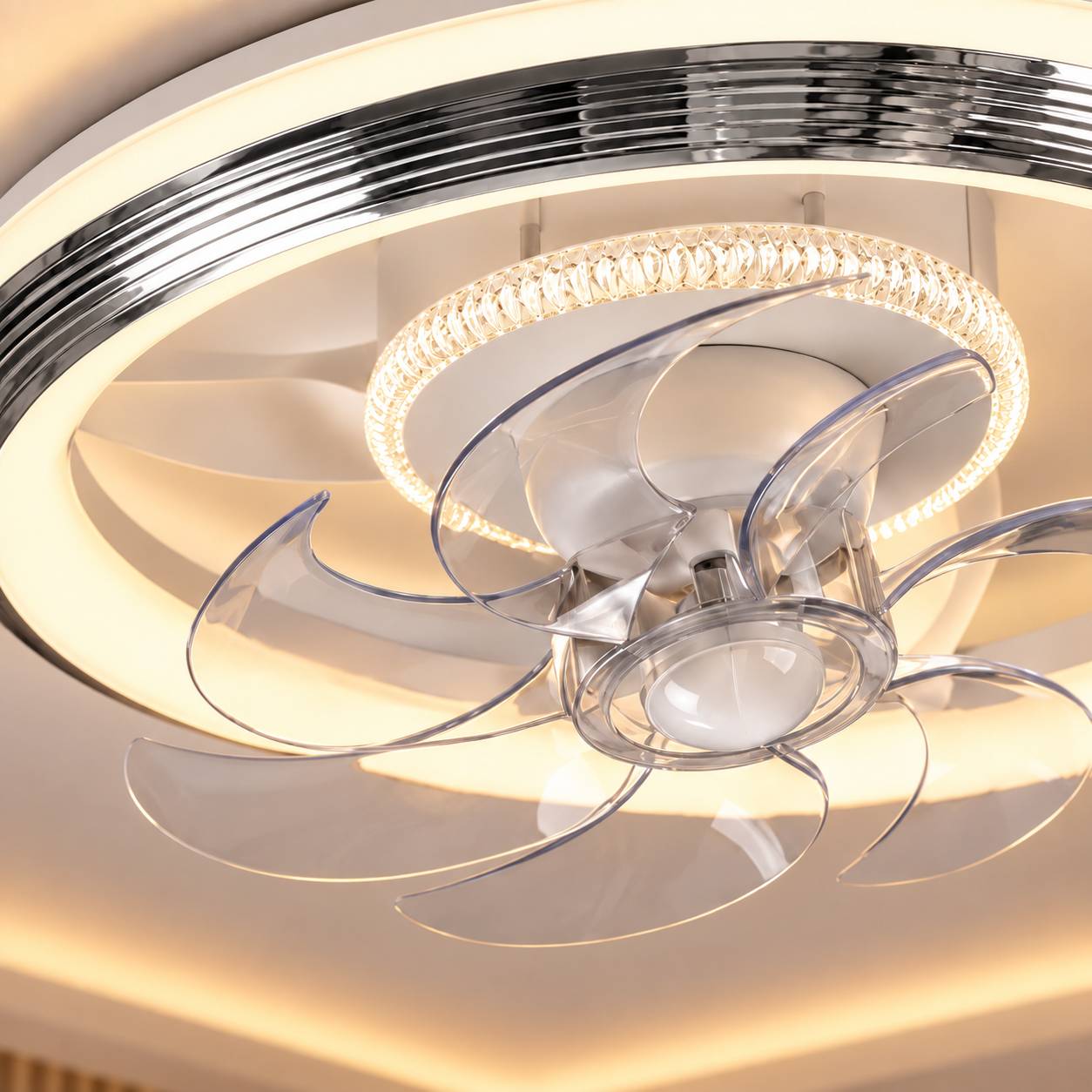 360° Dynamic Rotate Fan Foto produk 2